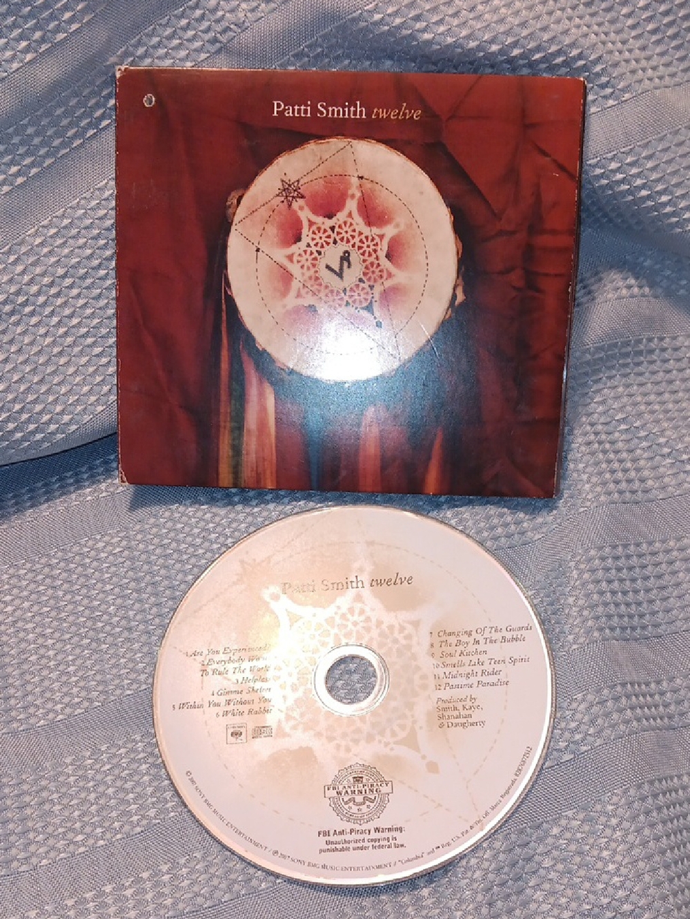 Patti Smith CD Twelve 12 Tracks